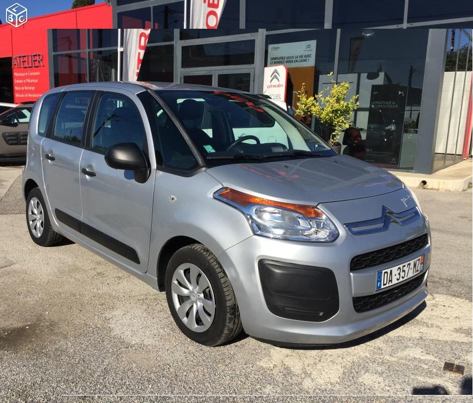 Left hand drive CITROEN C3 PICASSO C3 picasso 1.4 vti 95 vitamine FRENCH REG